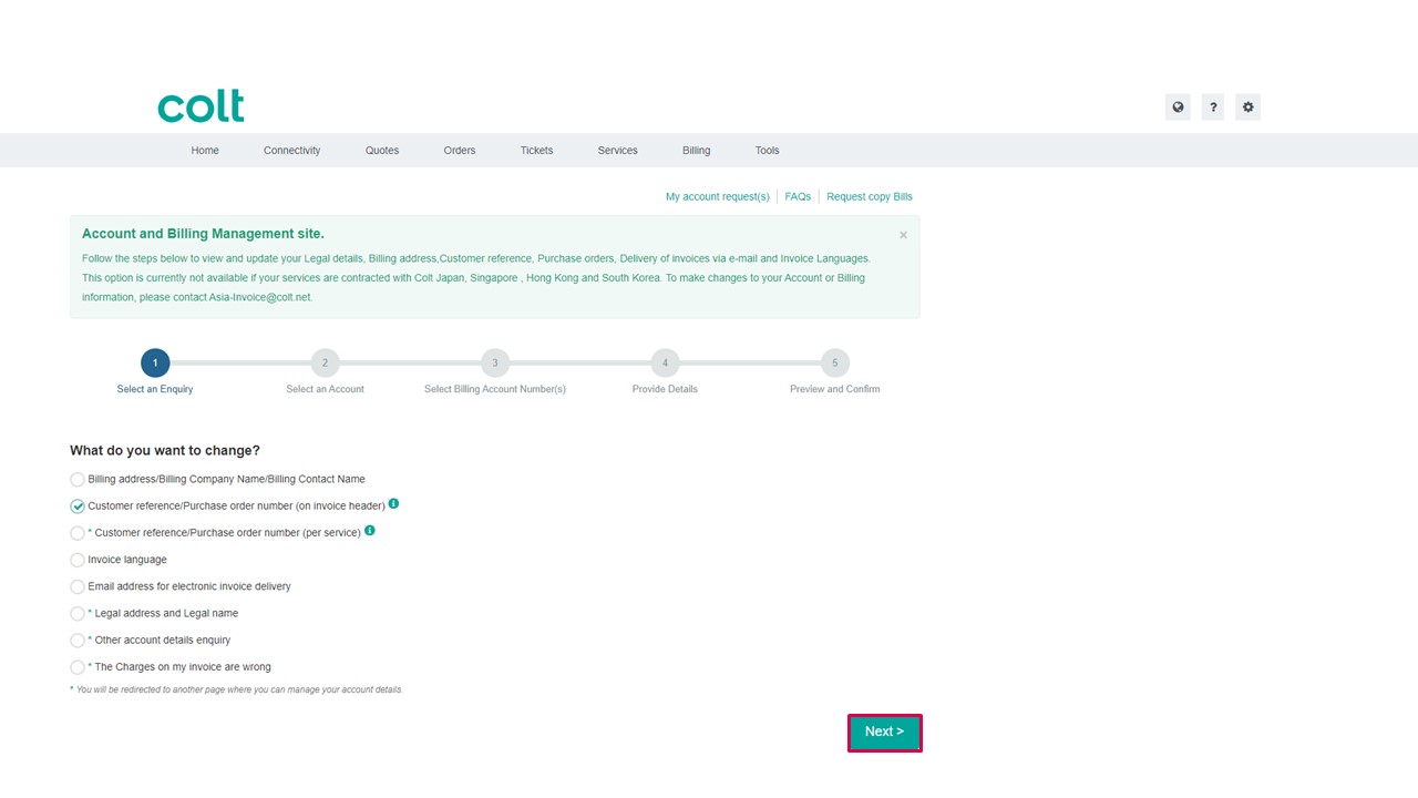 how-to-update-the-customer-reference-and-purchase-order-number-colt